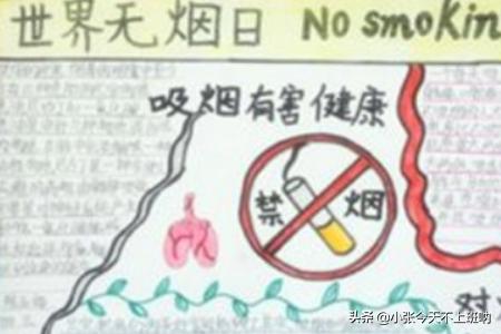 禁烟手抄报内容（禁烟手抄报内容写什么）