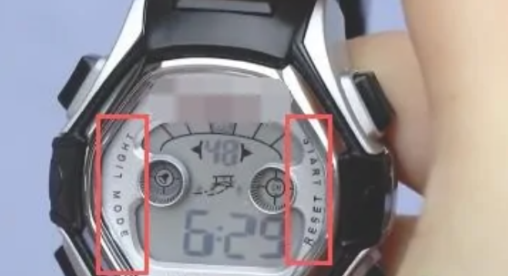 电子表怎么调时间图解（电子表怎么调整时间图解）